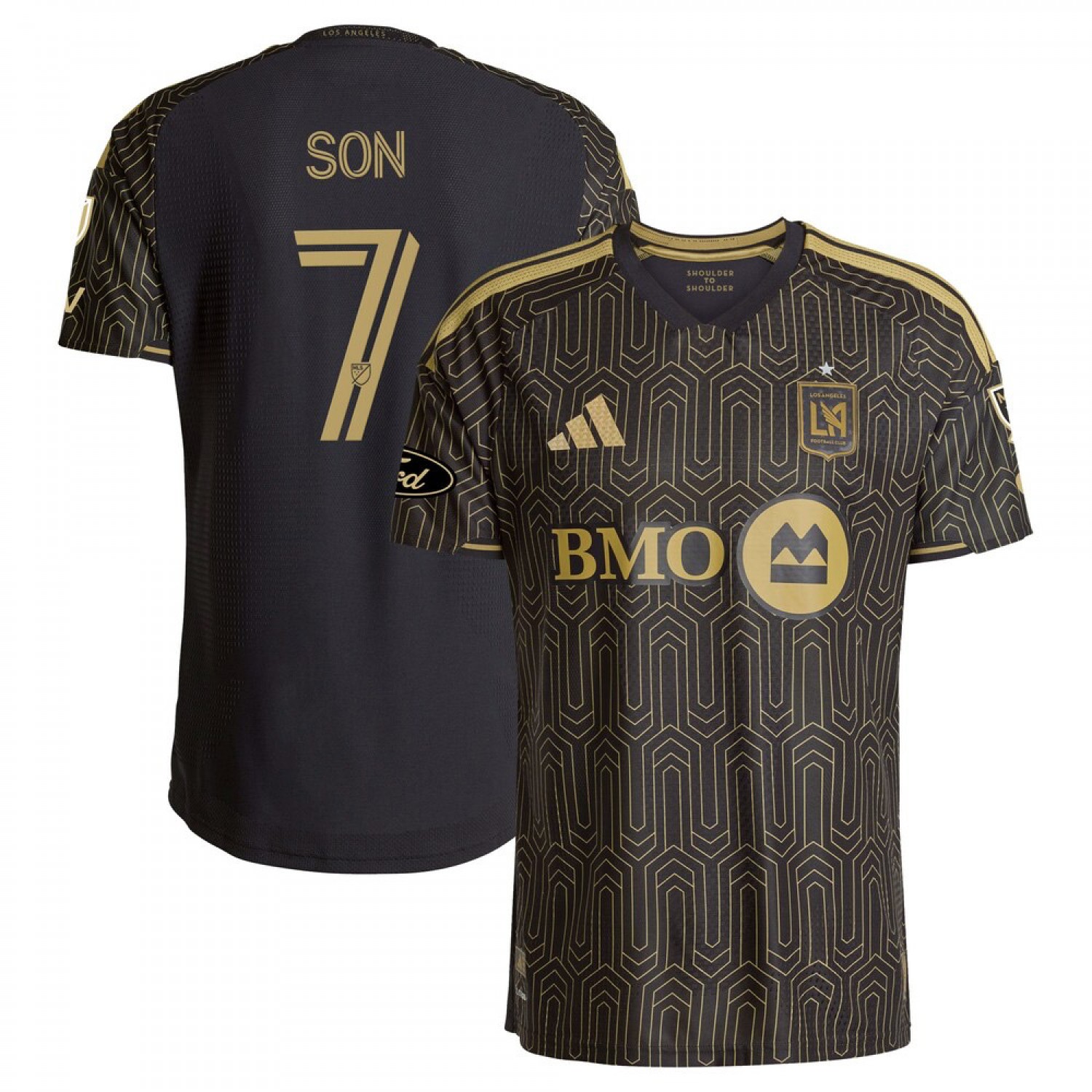 【新品未使用】 2026 LAFC ソンフンミン 7 ユニフォーム L LAFC-2627-AU-Home-Shirt-Son-7-